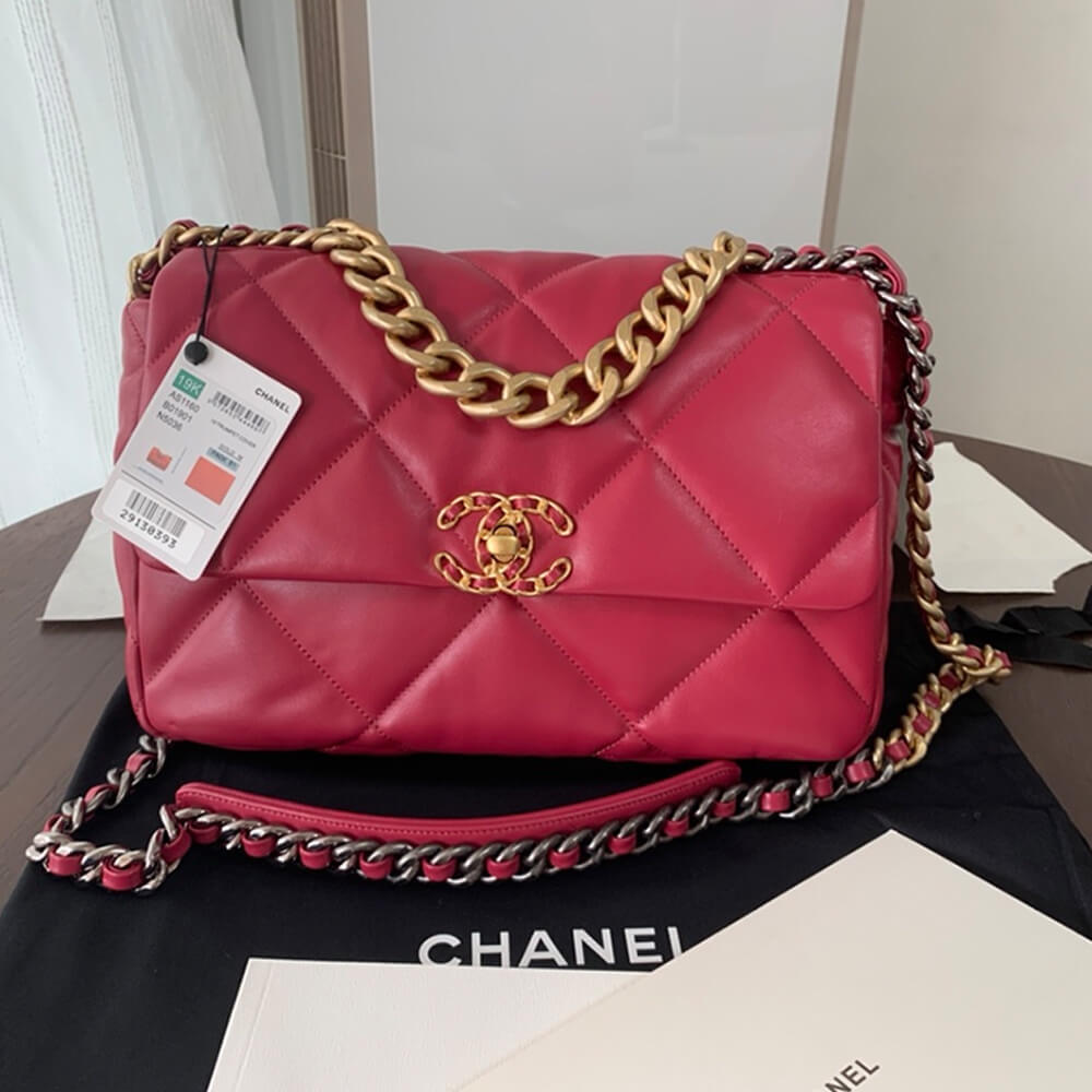 Ch**el 19 large handbag