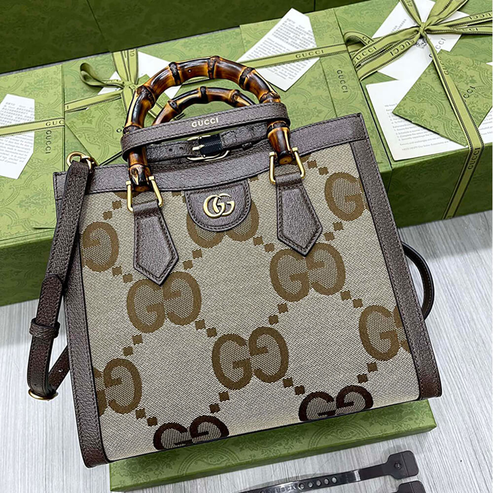 G*u*i diana jumbo gg small tote bag