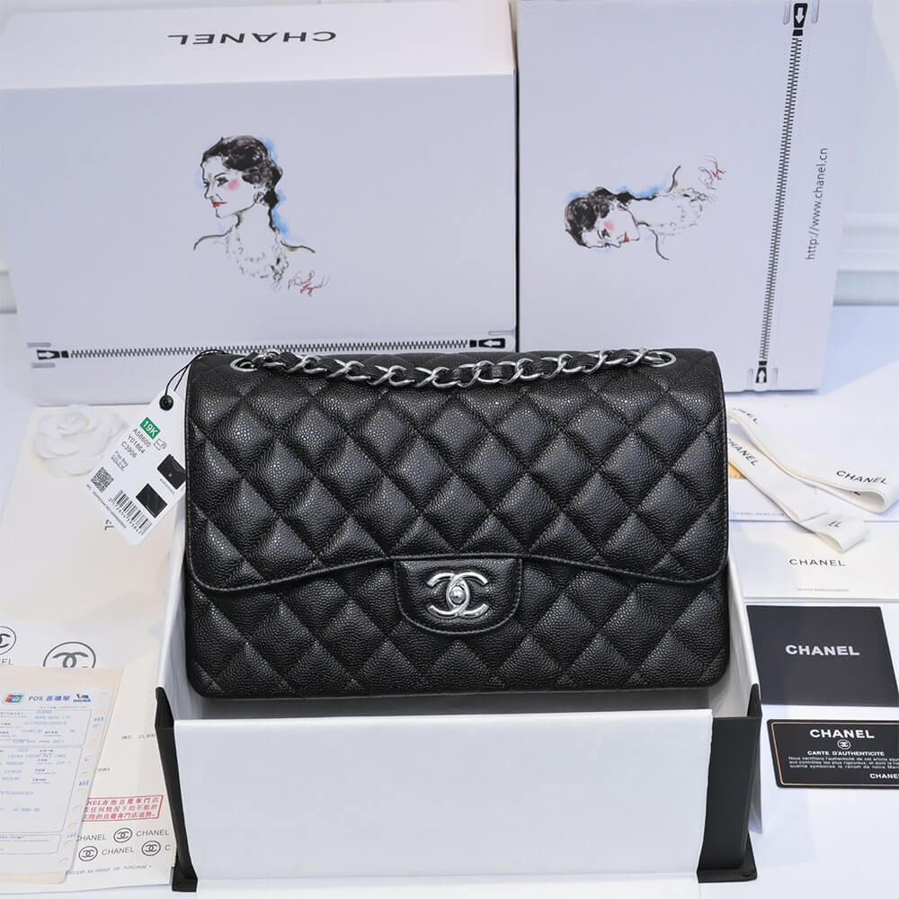 Ch**el large classic handbag