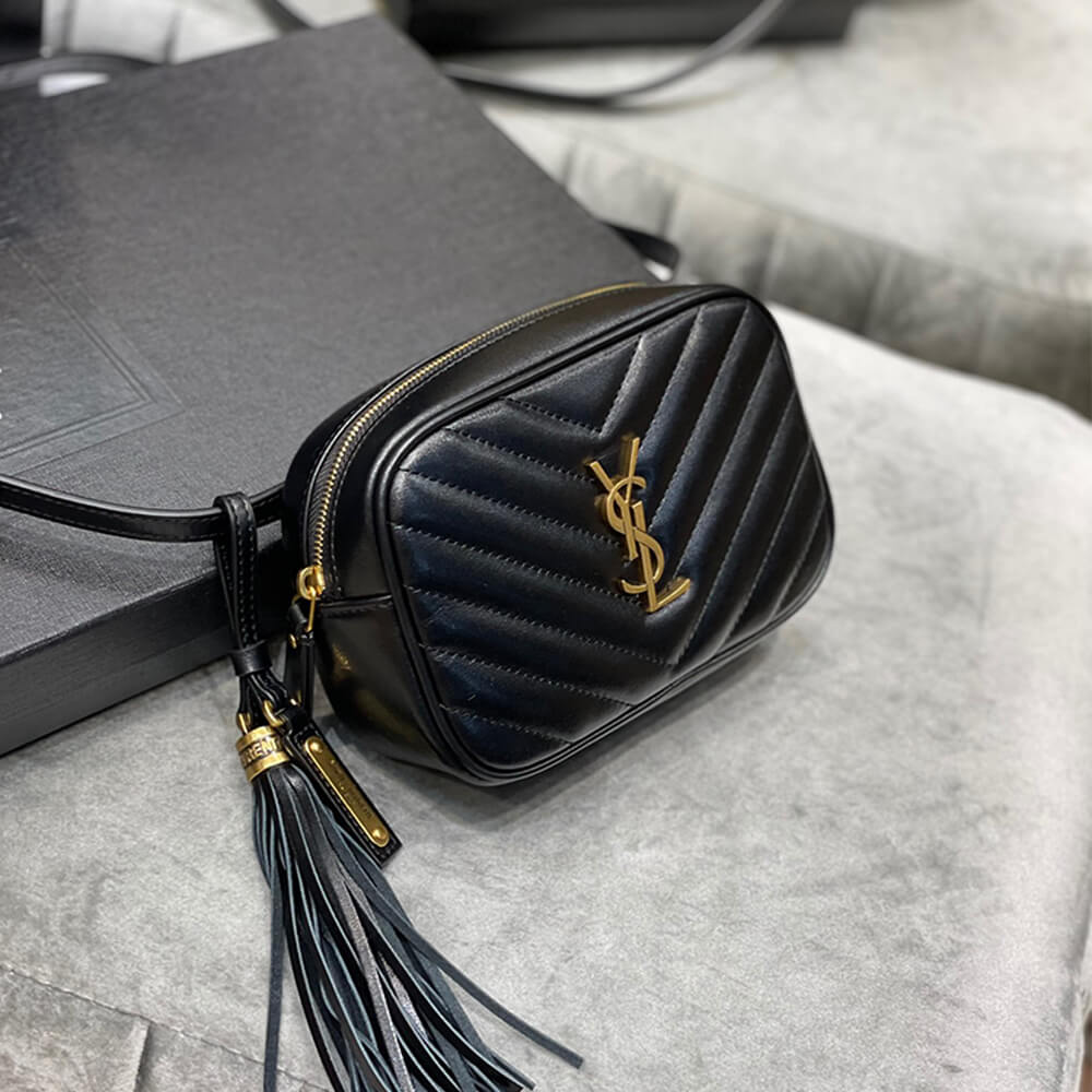 Y51 lou belt bag in matelasse leather