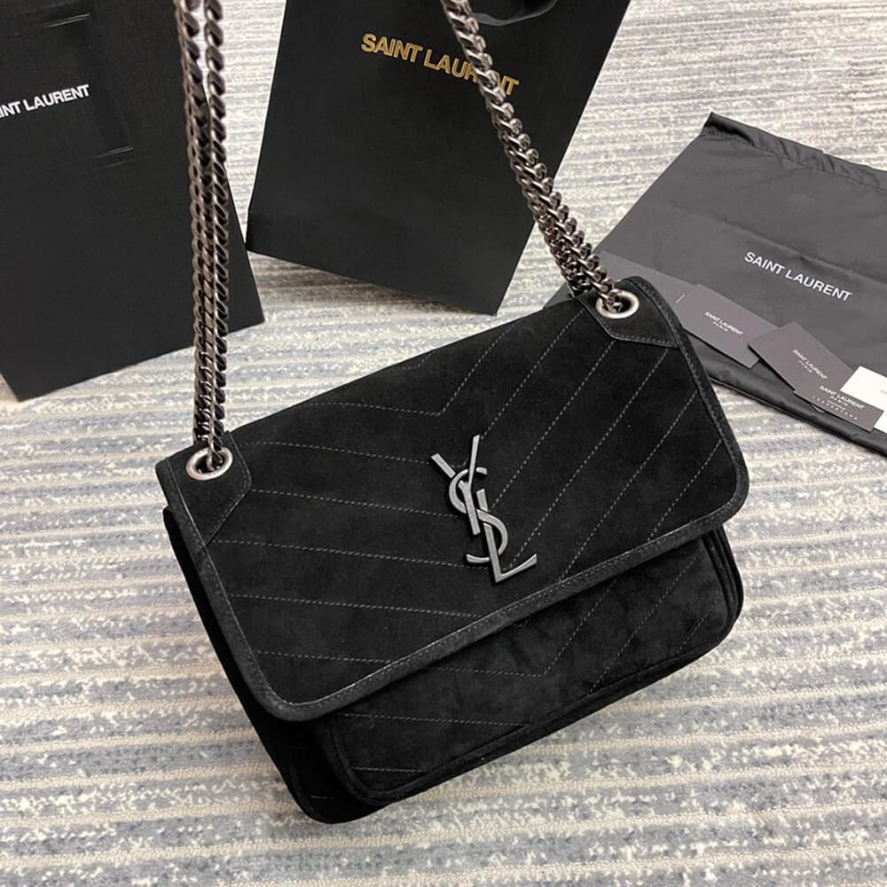 Sa1nt Lau*nt niki medium in suede