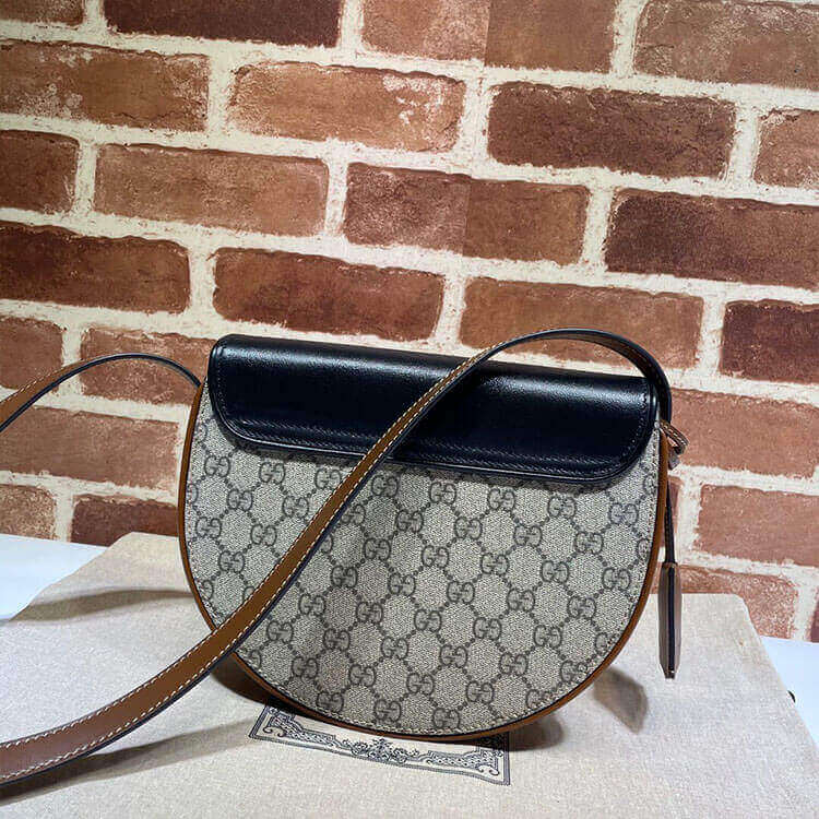 G*u*i padlock small shoulder bag
