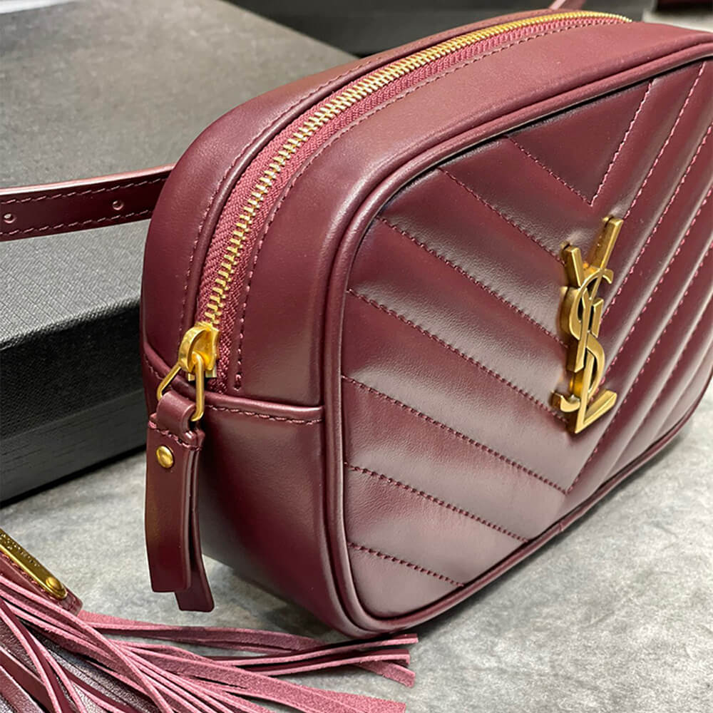 Y51 lou belt bag in matelasse leather