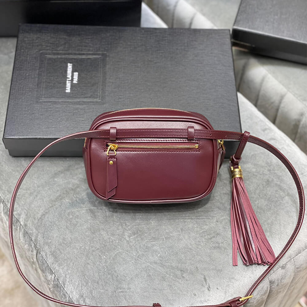 Y51 lou belt bag in matelasse leather
