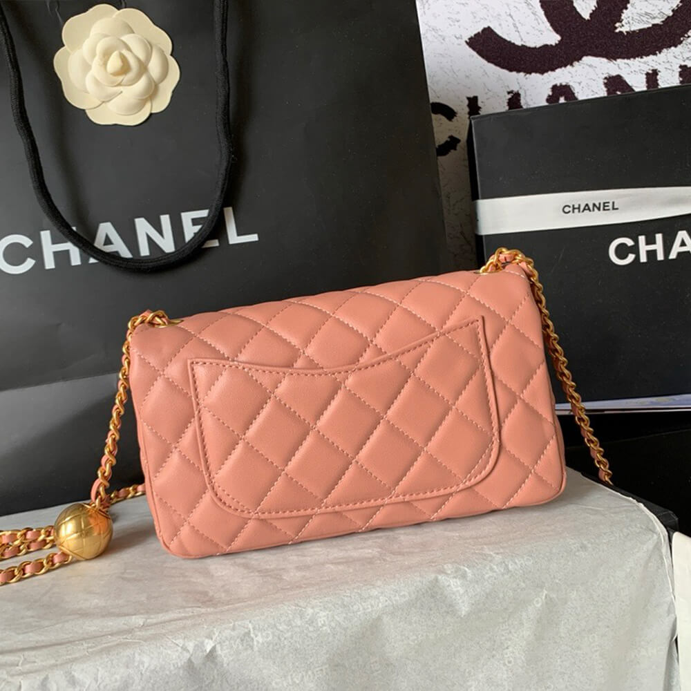 Ch**el pearl crush mini rectangular flap