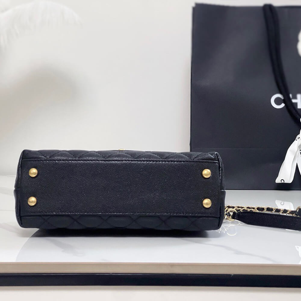 Ch**el coco handle bag small