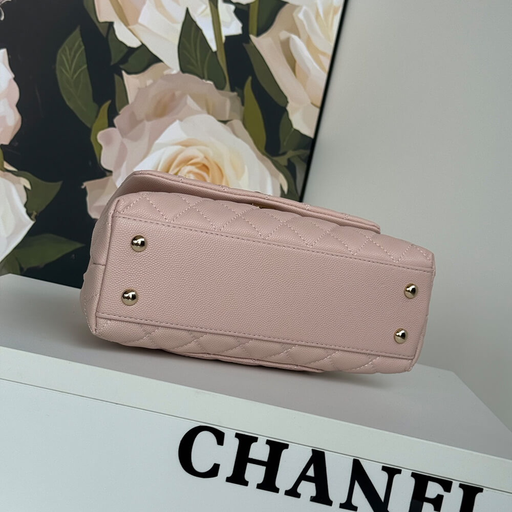 Ch**el coco handle bag small