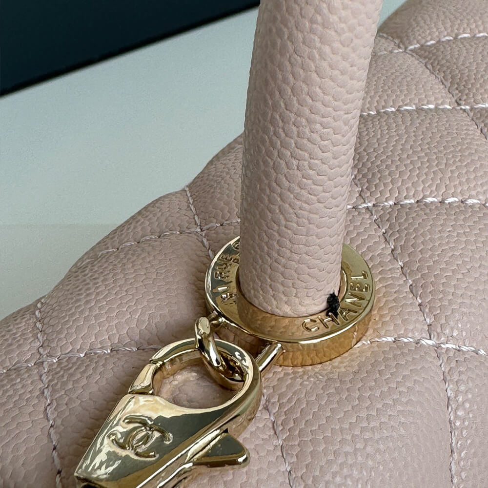 Ch**el coco handle bag small