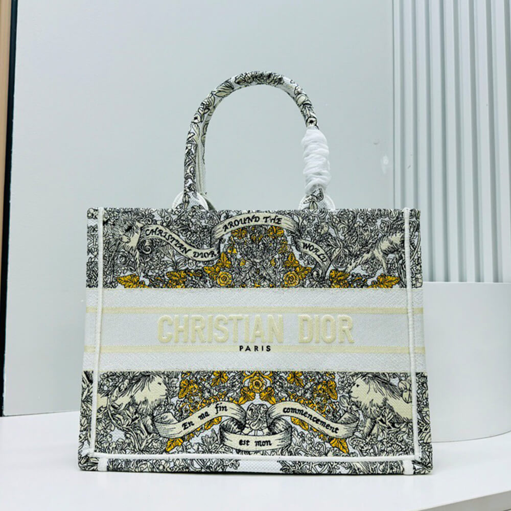 medium D10r book tote