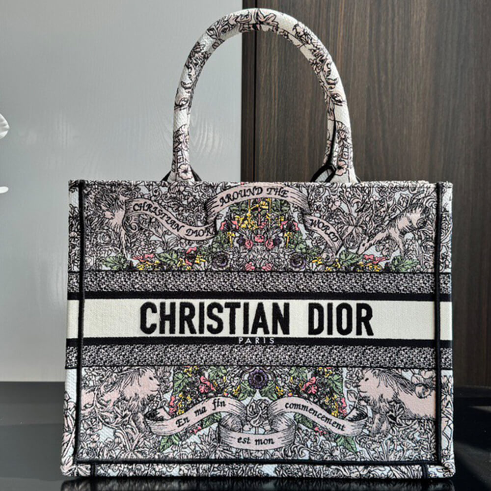 medium D10r book tote