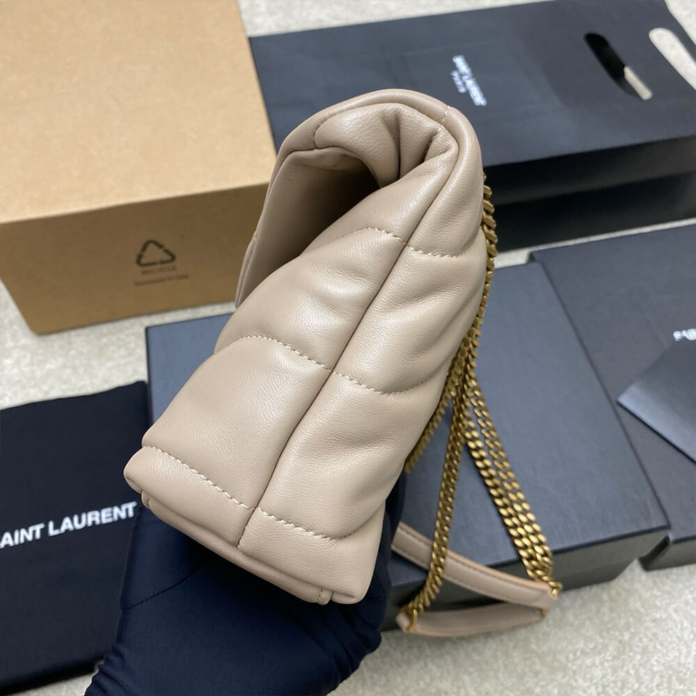 Y51 toy puffer in lambskin