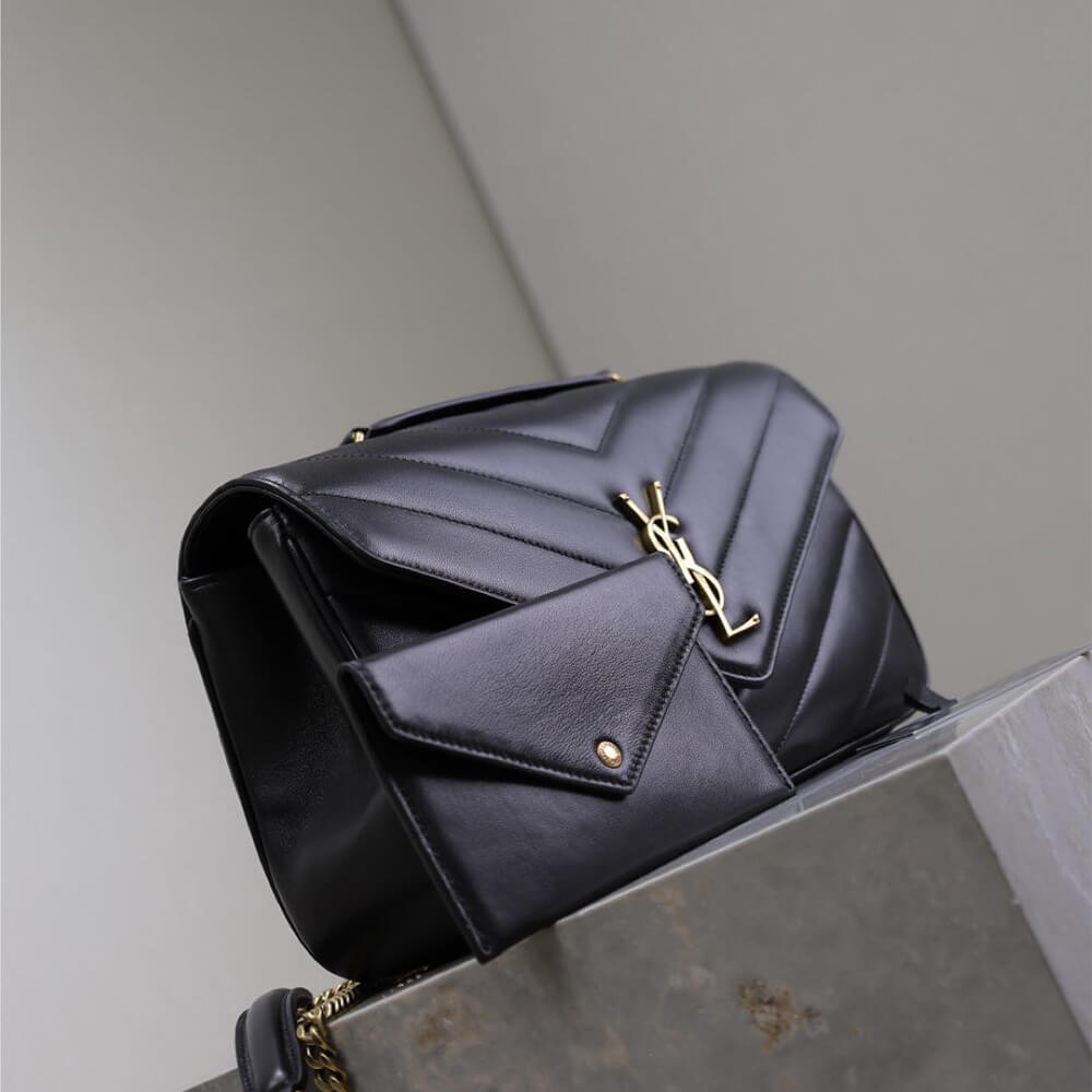 Y51 loulou medium in matelasse lambskin