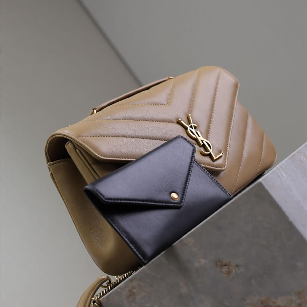 Y51 loulou medium in matelasse lambskin