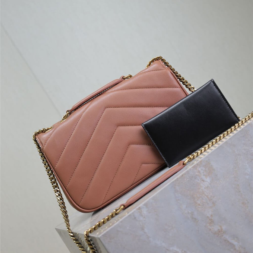 Y51 loulou small in matelasse lambskin