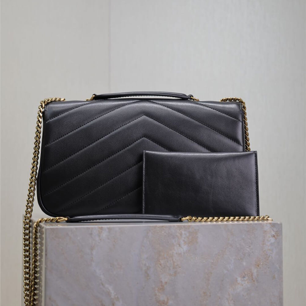 Y51 loulou medium in matelasse lambskin