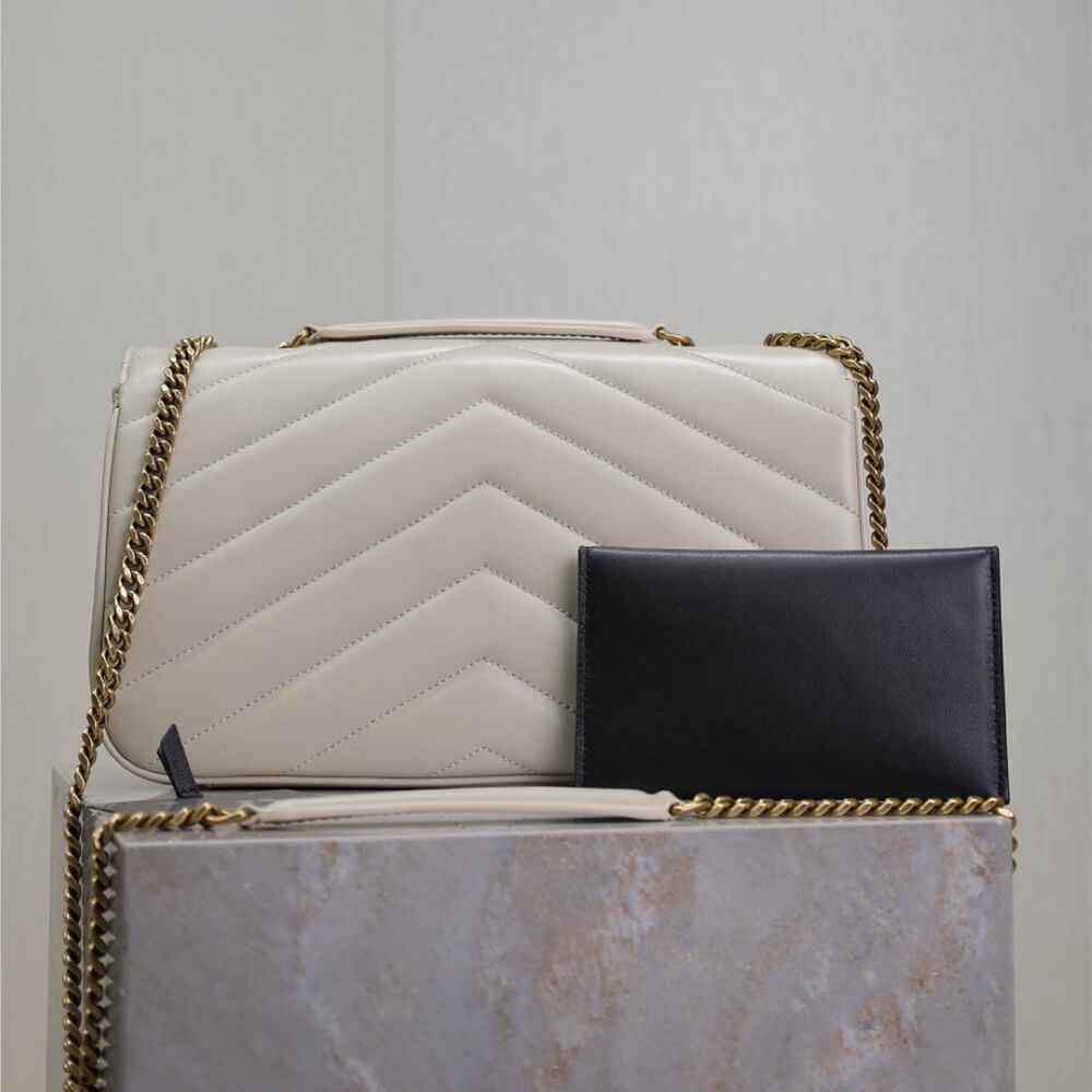 Y51 loulou medium in matelasse lambskin(high-end grade)
