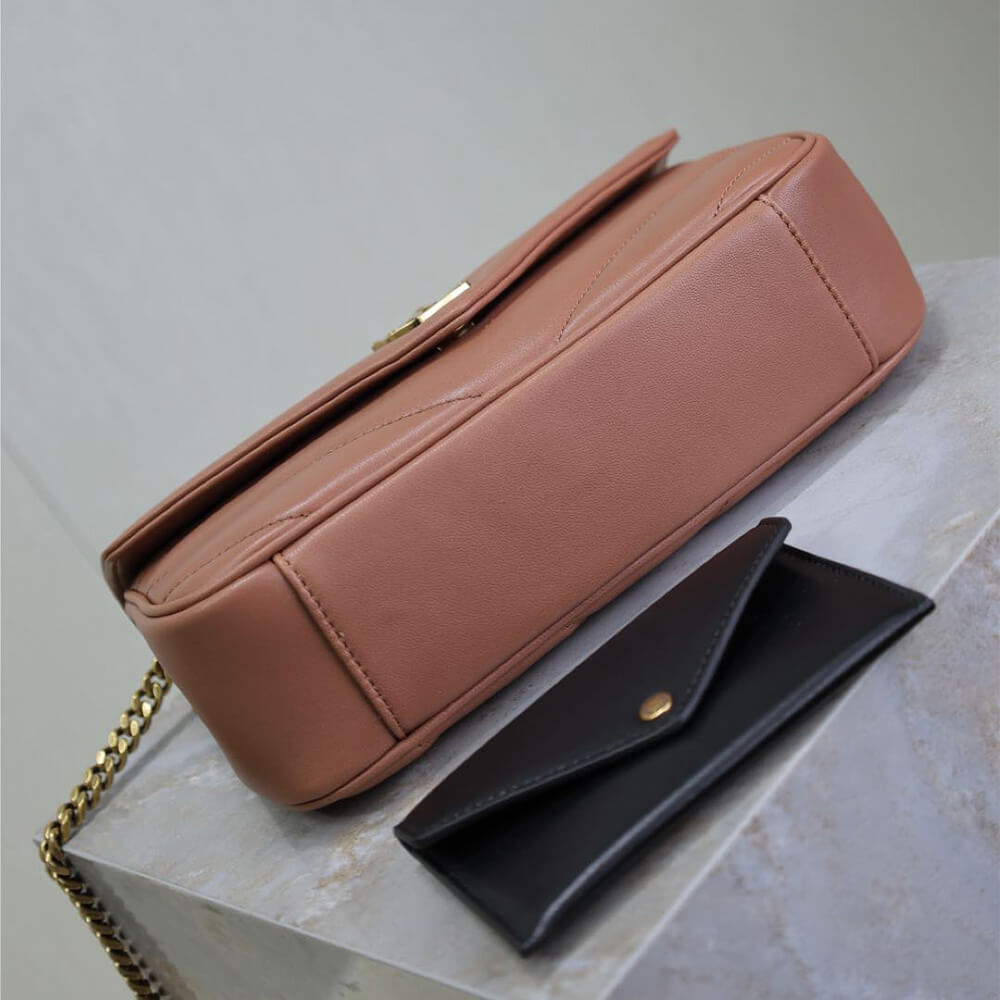Y51 loulou small in matelasse lambskin