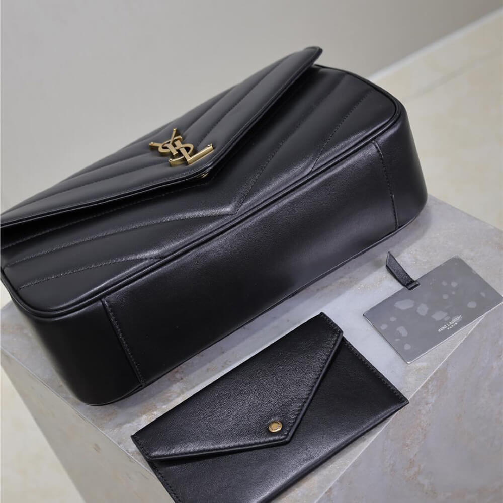 Y51 loulou medium in matelasse lambskin