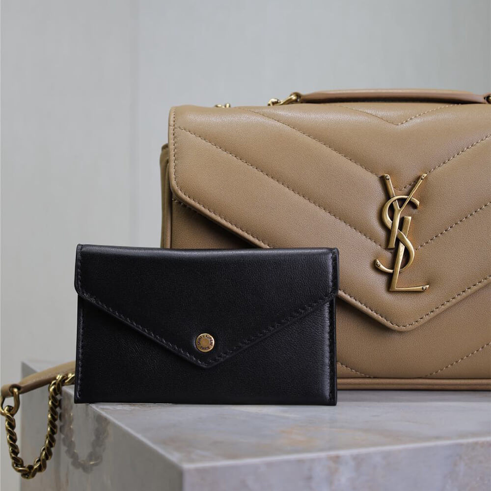 Y51 loulou small in matelasse lambskin