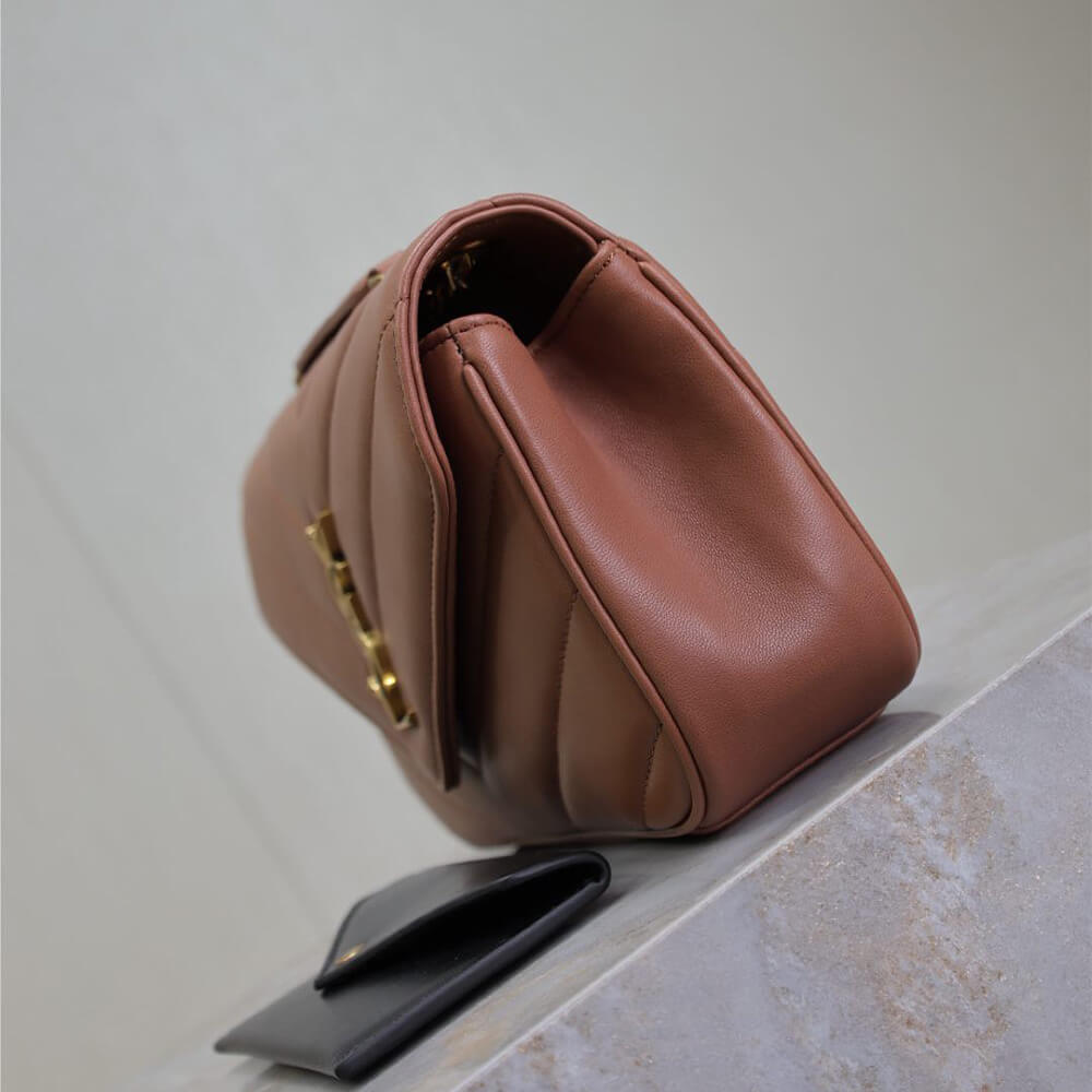 Y51 loulou small in matelasse lambskin