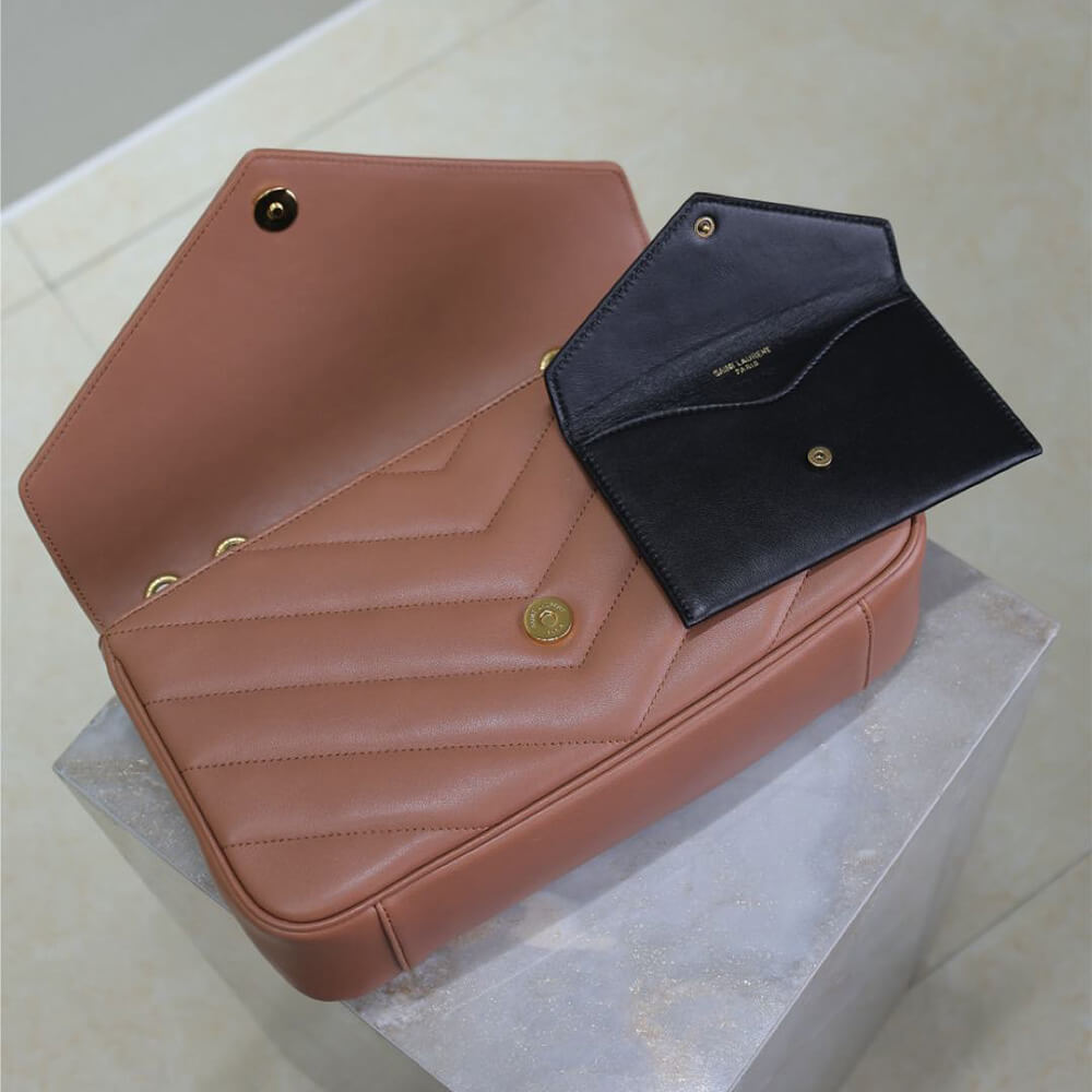 Y51 loulou medium in matelasse lambskin