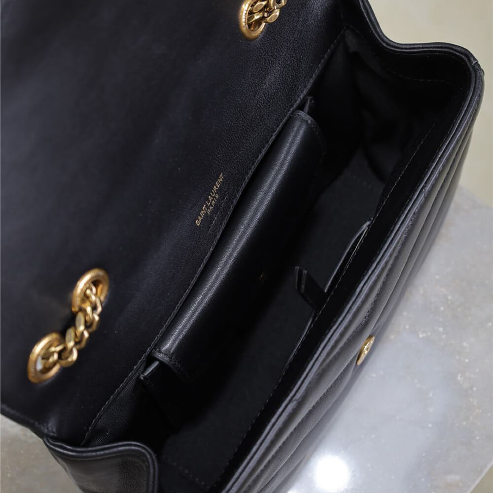 Y51 loulou small in matelasse lambskin