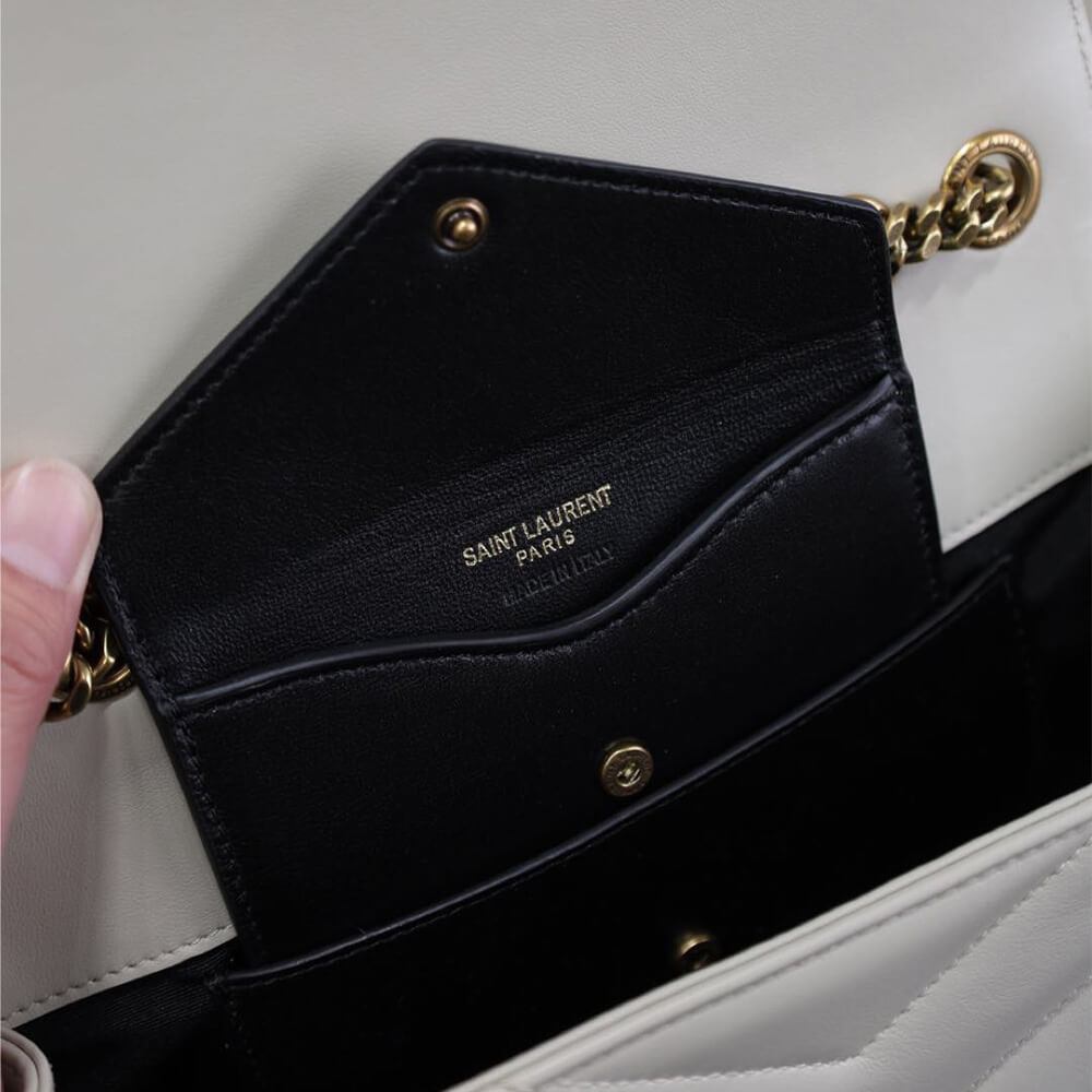 Y51 loulou small in matelasse lambskin