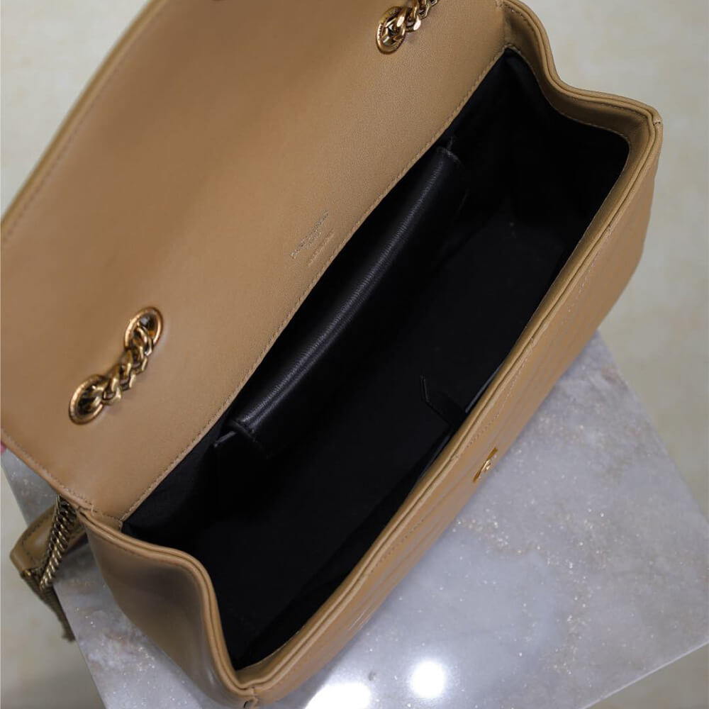 Y51 loulou medium in matelasse lambskin