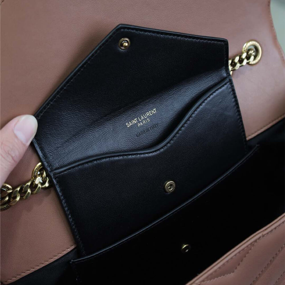 Y51 loulou medium in matelasse lambskin