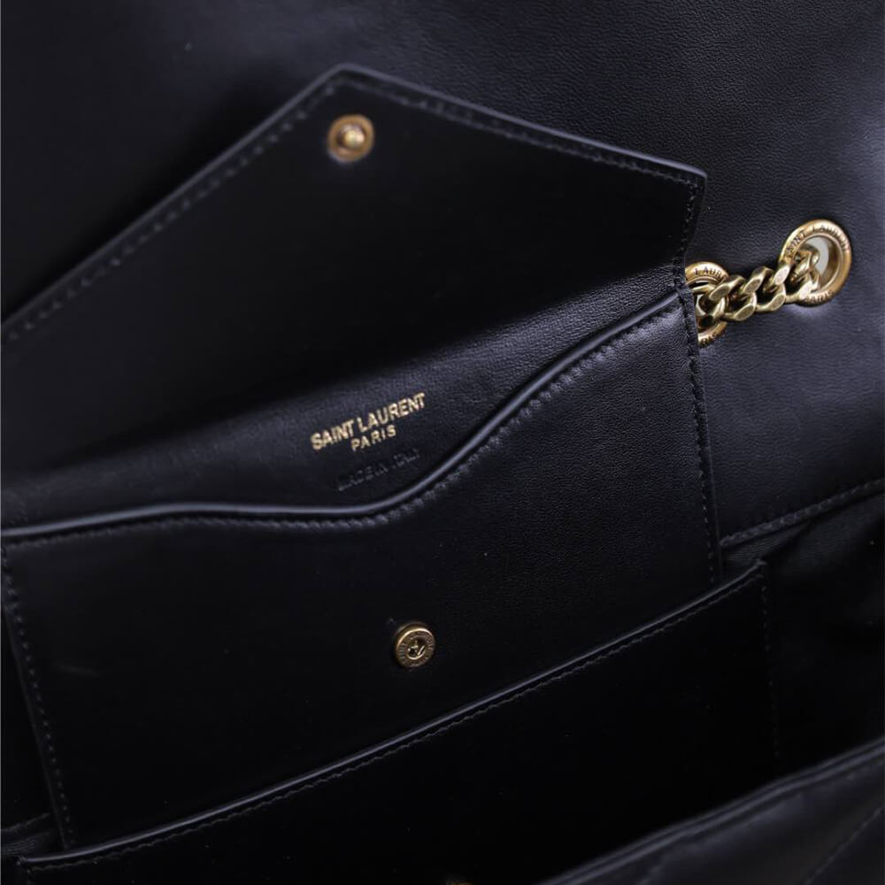 Y51 loulou medium in matelasse lambskin