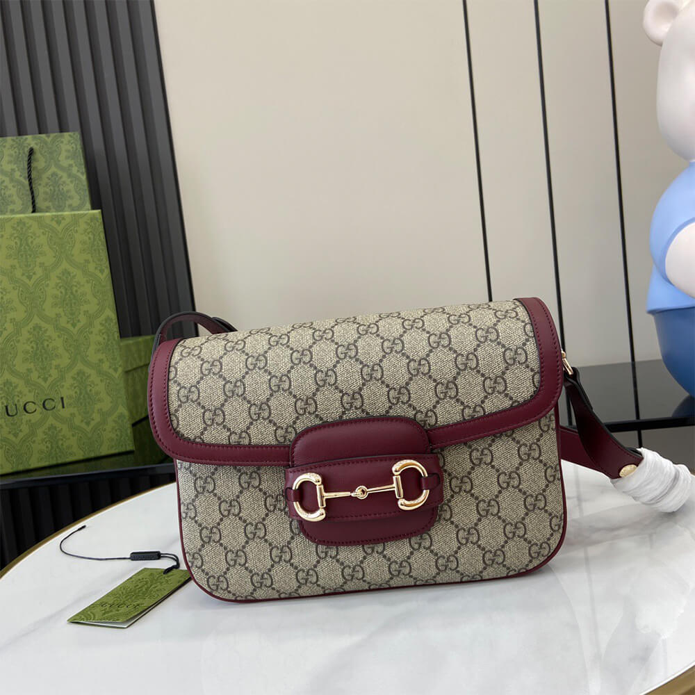 G*u*i horsebit 1955 soft small shoulder bag