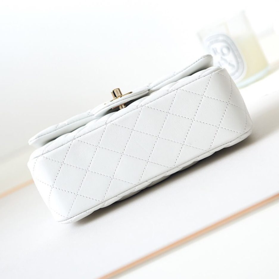 Ch**el mini flap with top handle