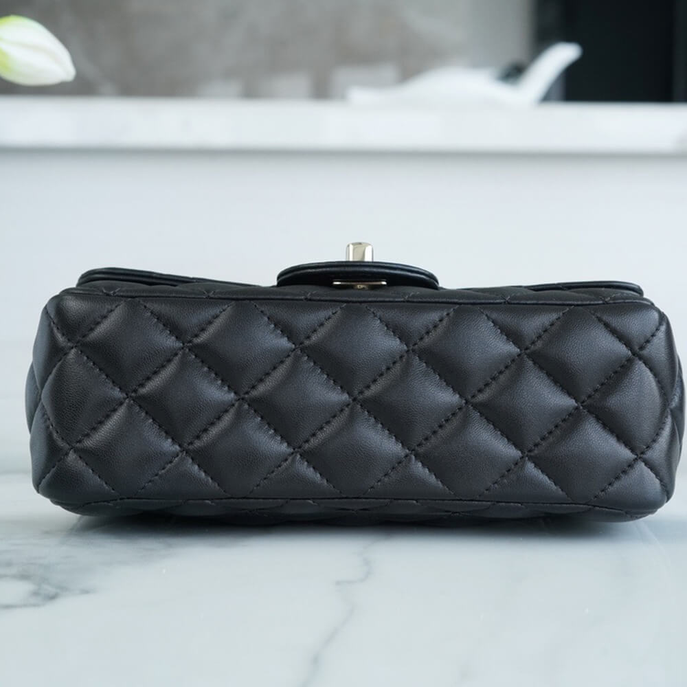 Ch**el mini flap with top handle