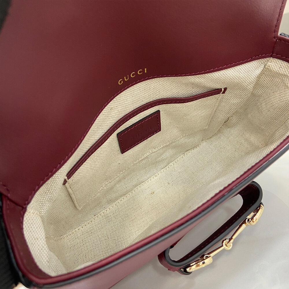 G*u*i horsebit 1955 soft mini shoulder bag