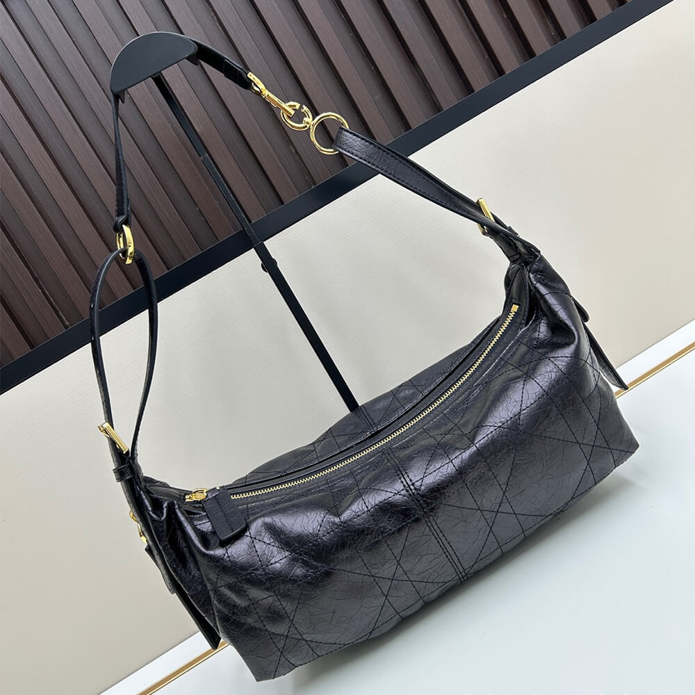 D10r large d-journey bag in crinkled calfskin(high-end grade)
