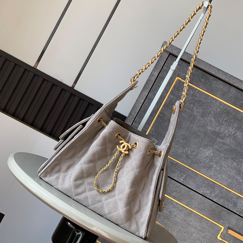Ch**el 25 small handbag suede(high-end grade)