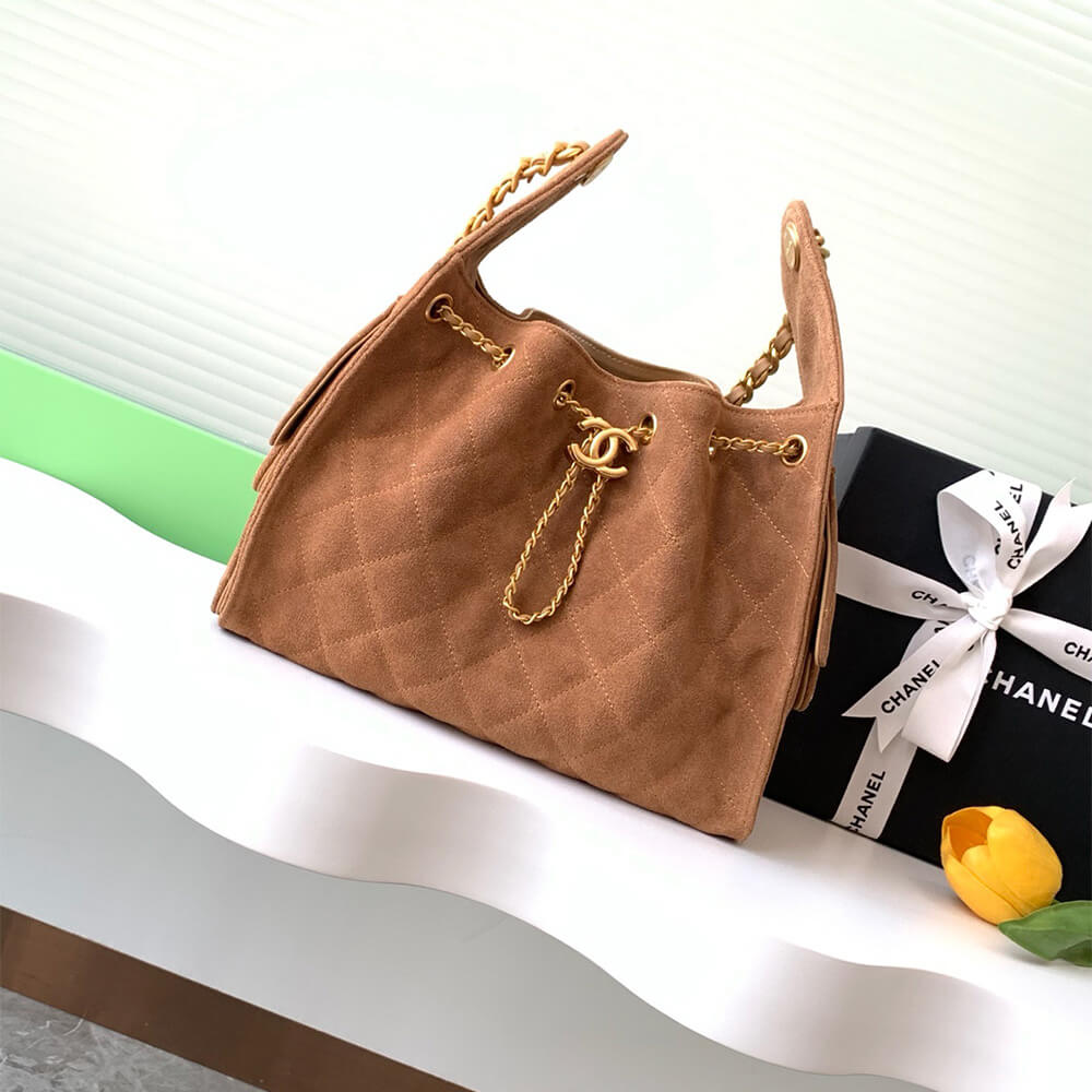 Ch**el 25 small handbag suede(high-end grade)