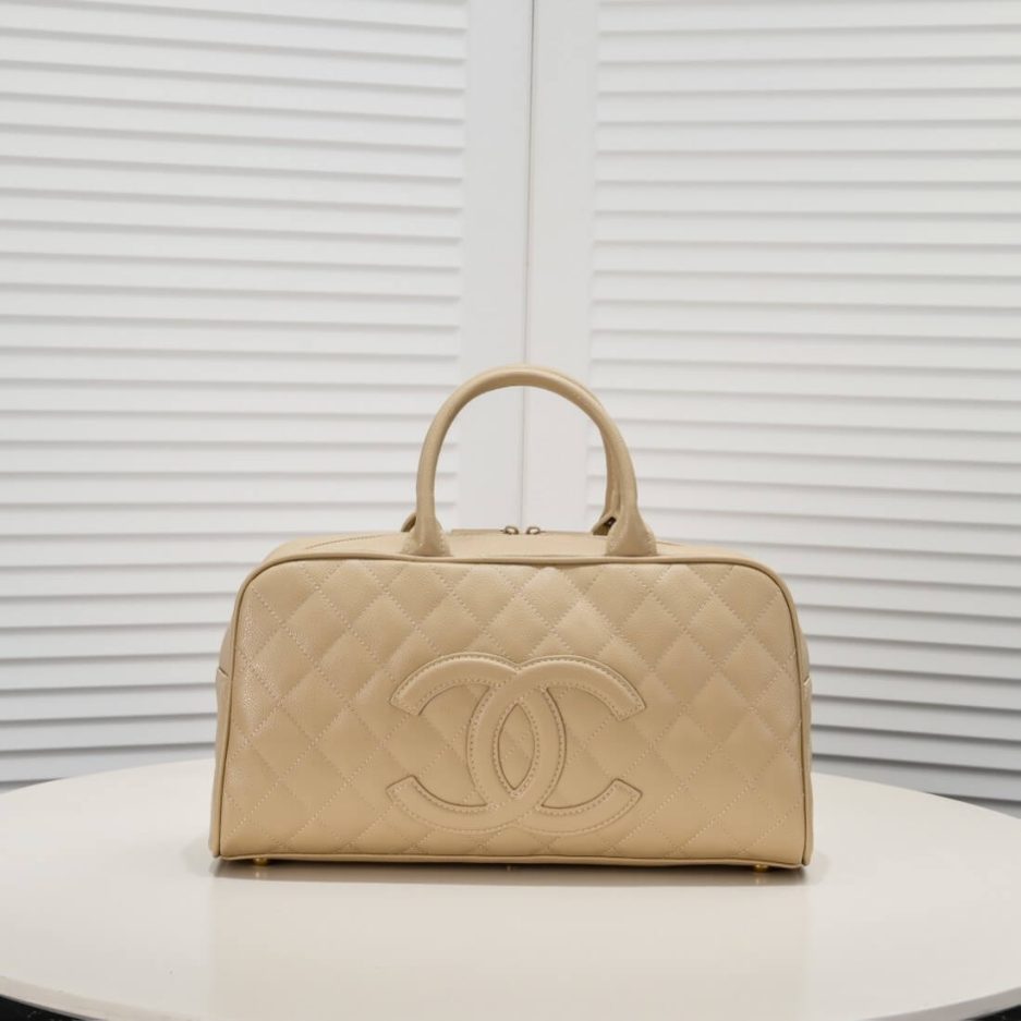 Ch**el large vintage boston bag