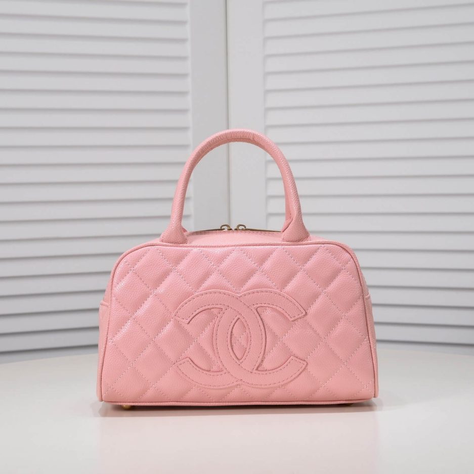 Ch**el medium vintage boston bag