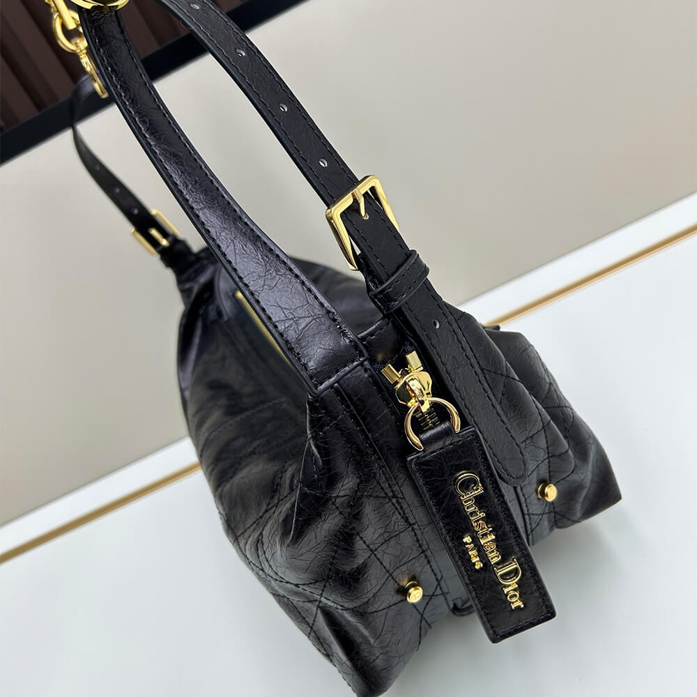 D10r large d-journey bag in crinkled calfskin(high-end grade)