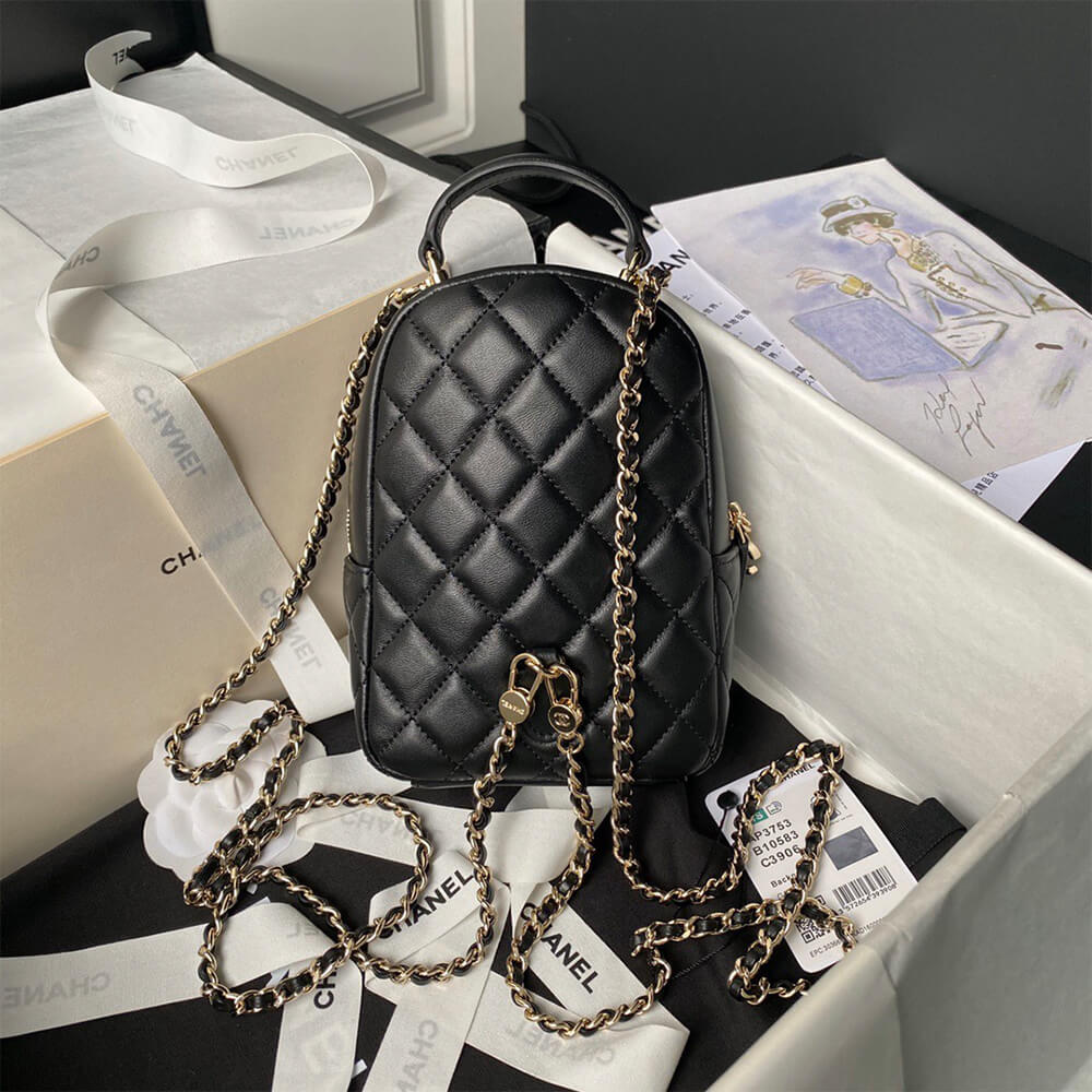 Ch**el classic mini backpack(high-end grade)