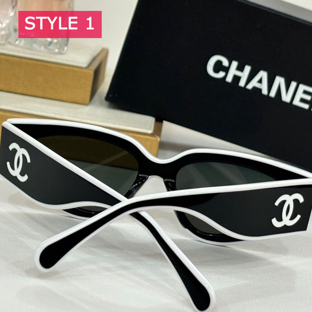 Ch**el cat eye sunglasses
