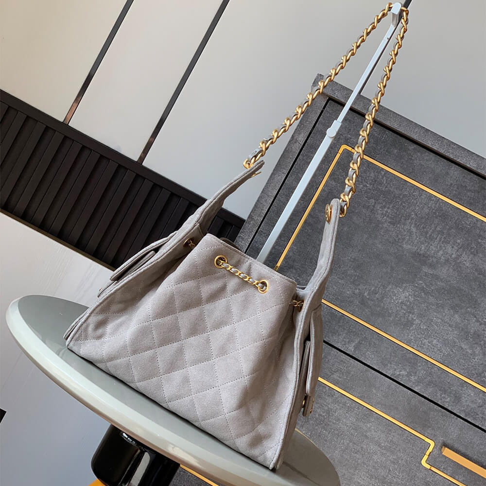 Ch**el 25 small handbag suede(high-end grade)
