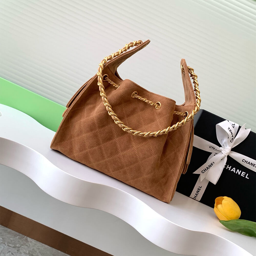 Ch**el 25 small handbag suede(high-end grade)
