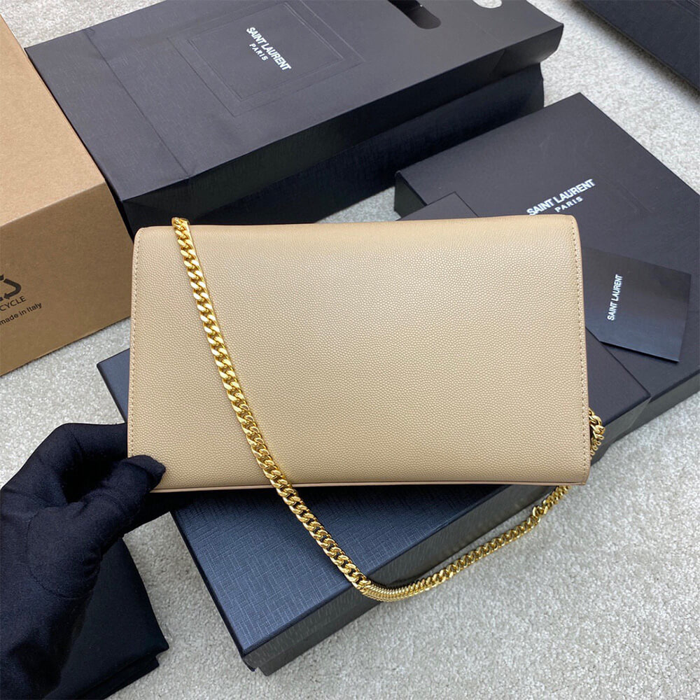 Y51 kate medium in grain de poudre embossed leather