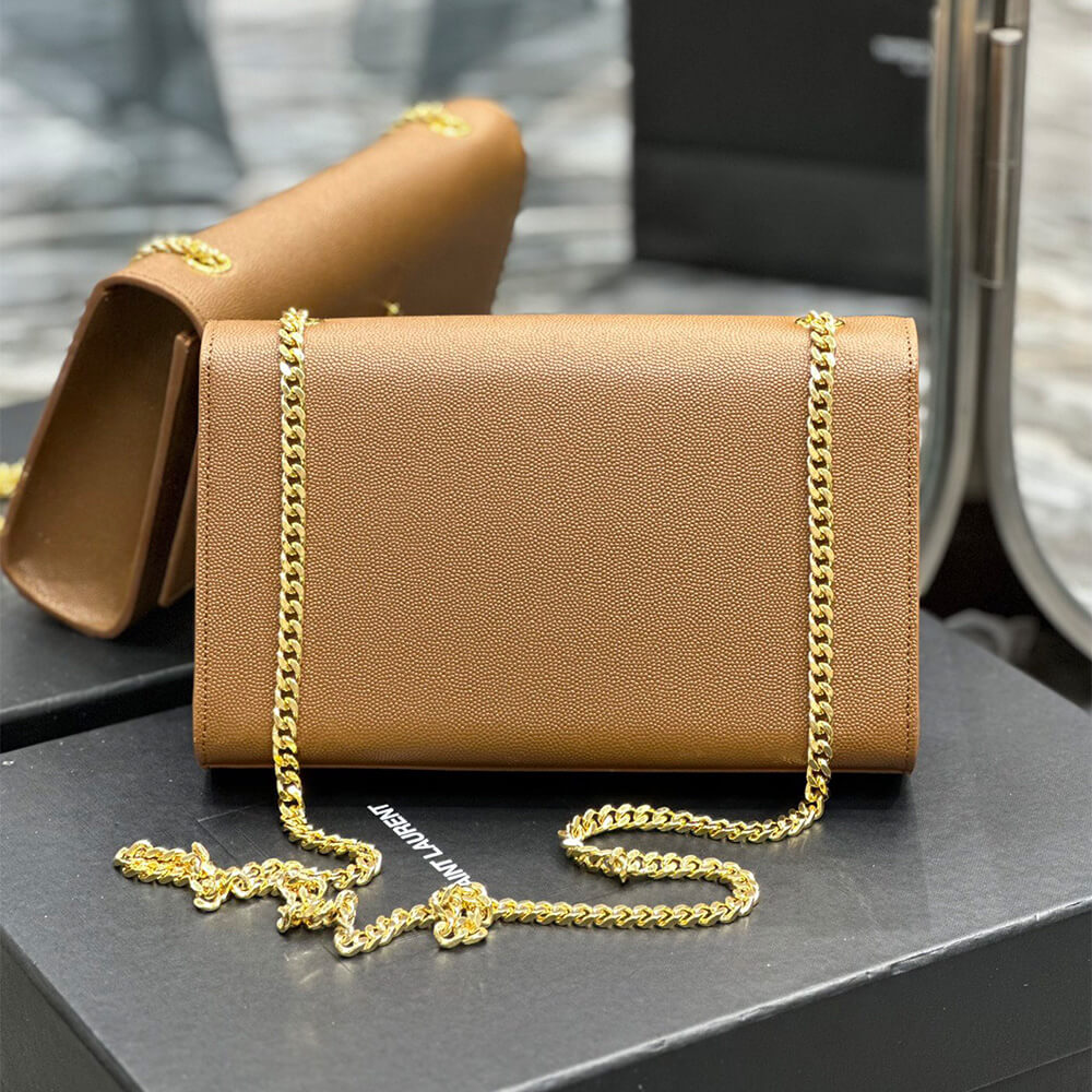 Y51 kate medium in grain de poudre embossed leather