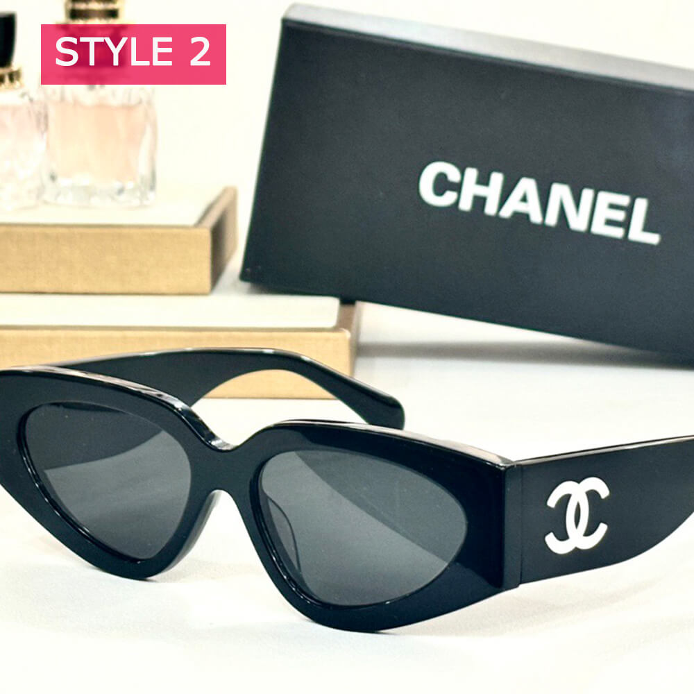 Ch**el cat eye sunglasses