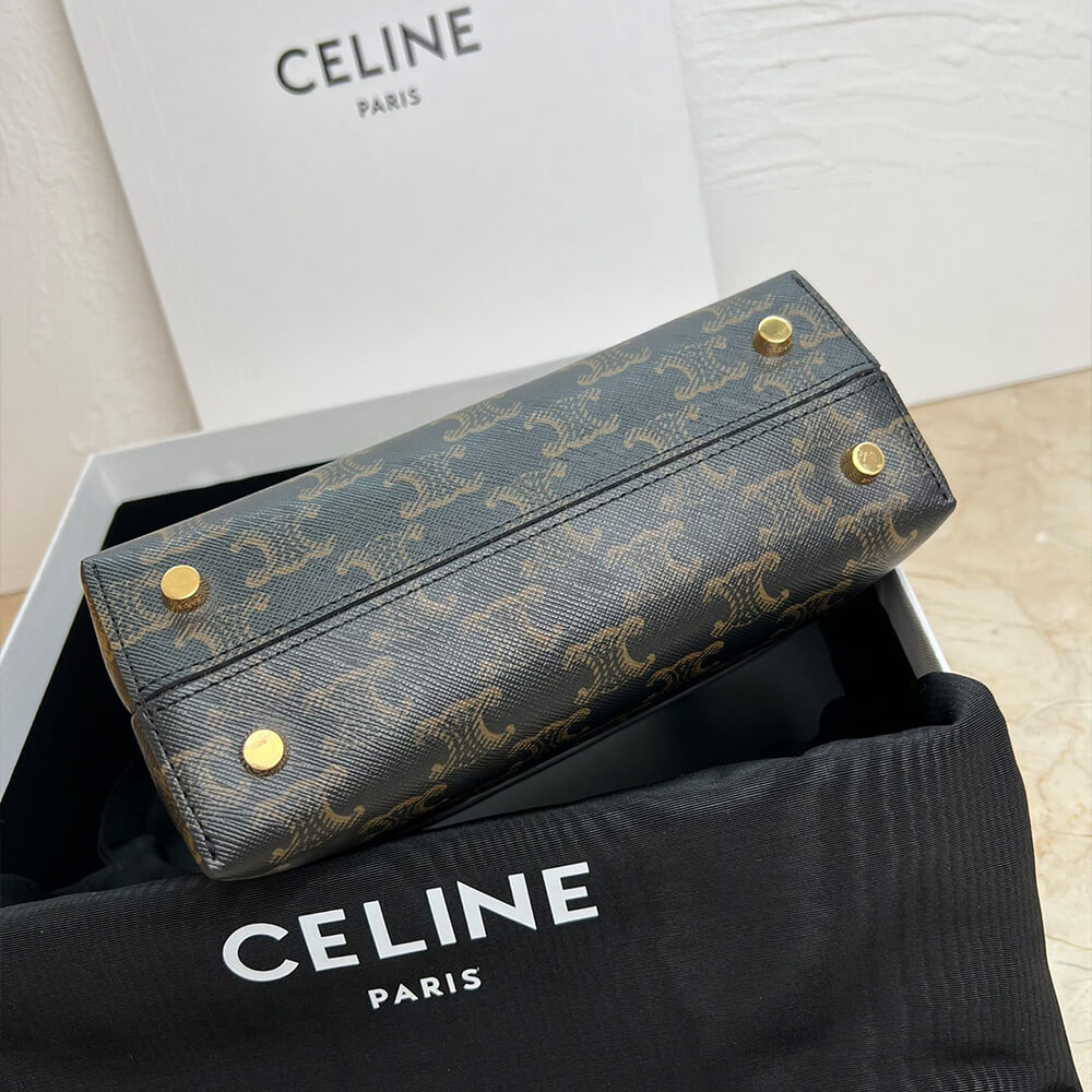 Ce1i*e teen nino bag in triomphe canvas