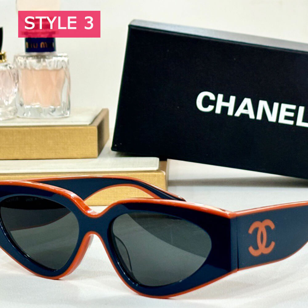 Ch**el cat eye sunglasses