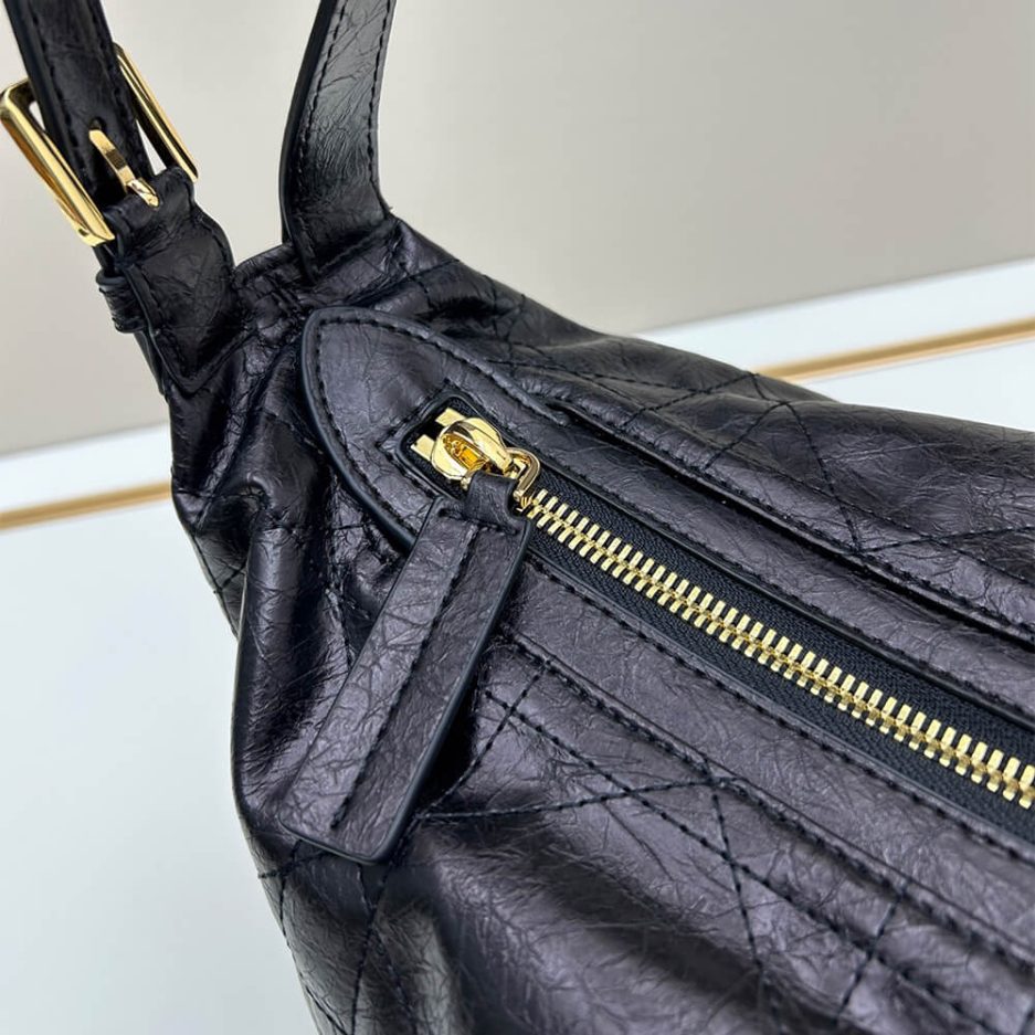 D10r large d-journey bag in crinkled calfskin(high-end grade)